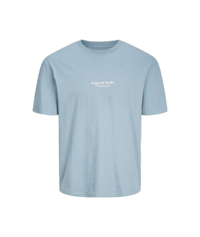 Camiseta Jack and Jones Jorvesterbro Ss Crew Neck Mountain Spring Hombre