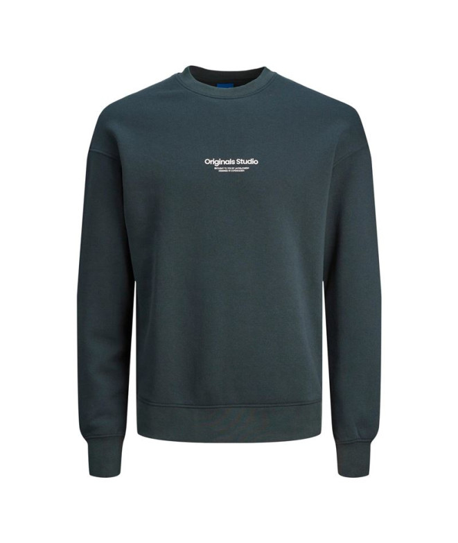 Moletom Homem Jack & Jones Jorvesterbro Sweat Crew Neck Noos Magical Forest