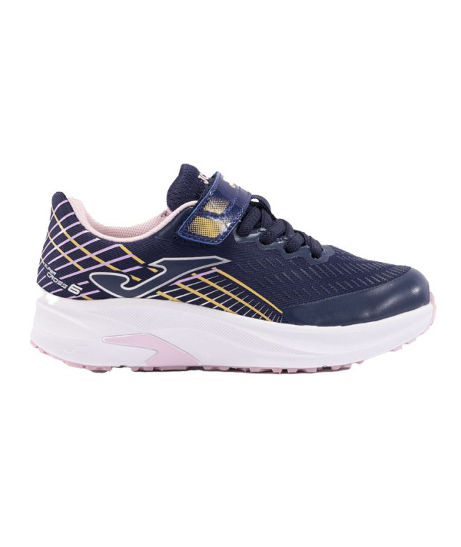 Zapatillas Joma Super Cross 2428 Infantil Marino Rosa