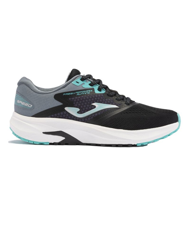 Zapatillas Joma Speed 2401 Hombre Negro Turquesa