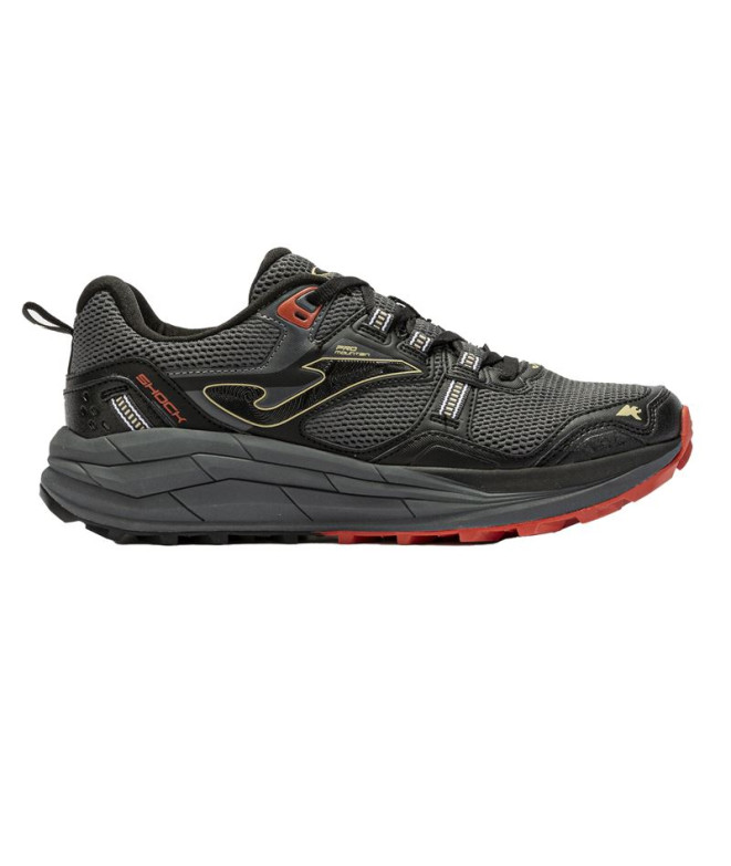 Zapatillas Joma Shock 2422 Hombre Negro Rojo