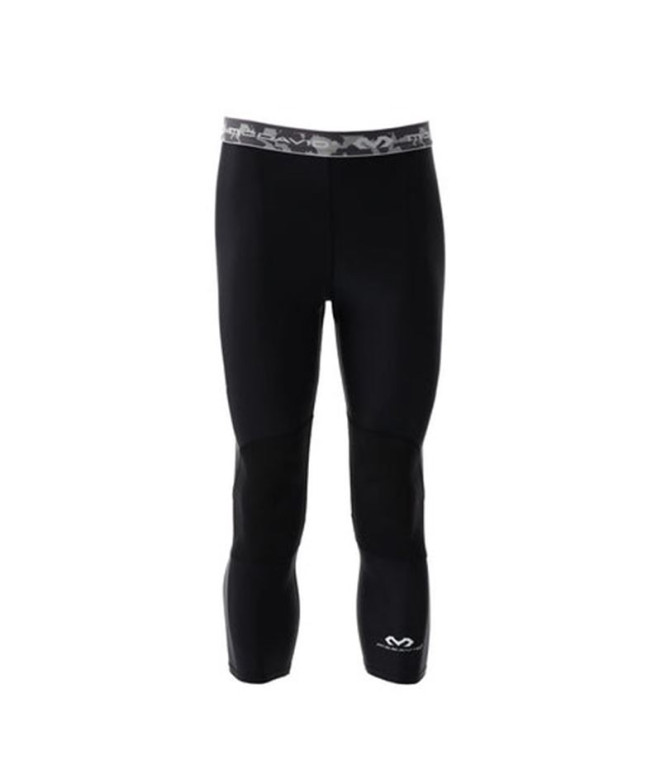 Mallas Mc David Compression 3/4 Dual Layer Knee Support Black Hombre