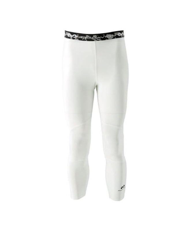 Mallas Mc David Compression 3/4 Dual Layer Knee Support White Hombre