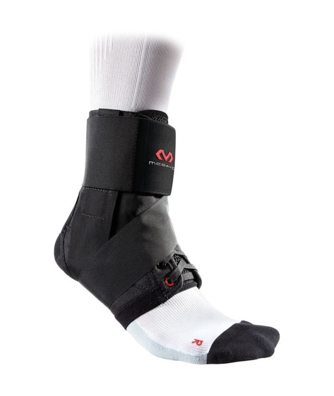 Chevillère Mc David Ankle Brace With Straps Noir