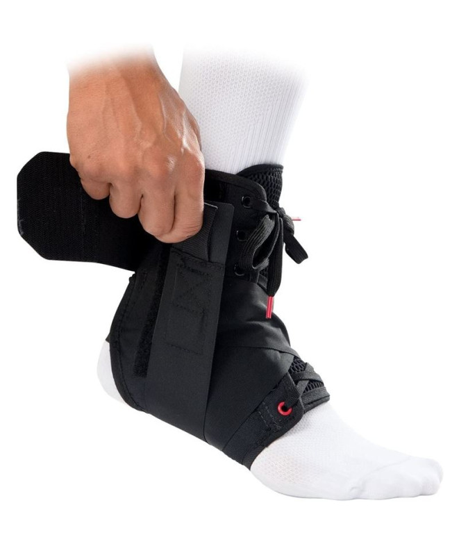 Tornozelo Mc David Ankle Brace With Straps Preto