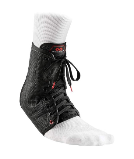Tobillera MC David Ankle Brace / Lace-Up With Stays Black