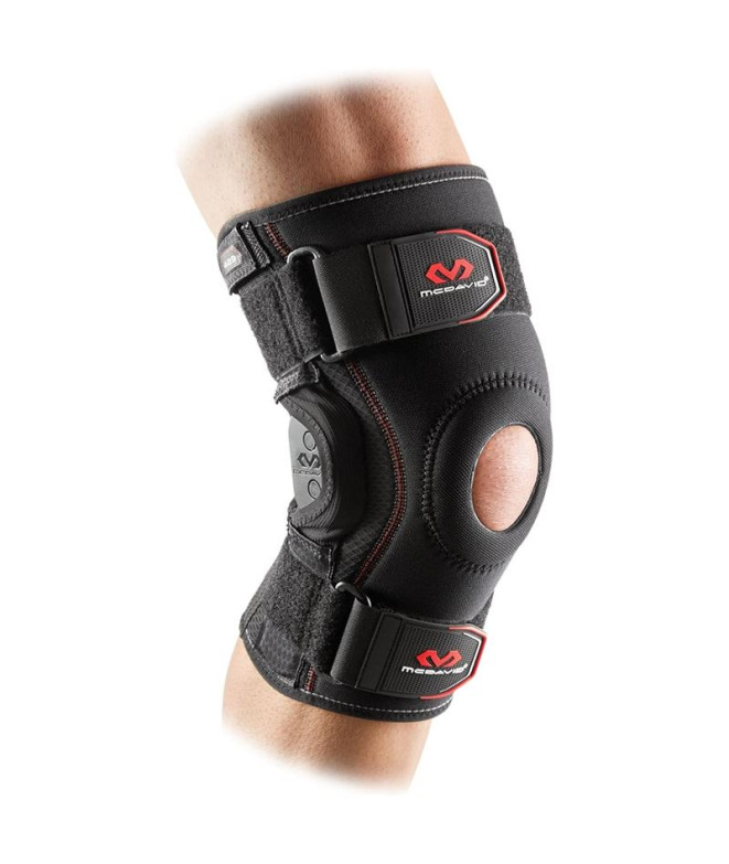 Rodillera Mc David Knee Brace With Polycentric Hinges Black
