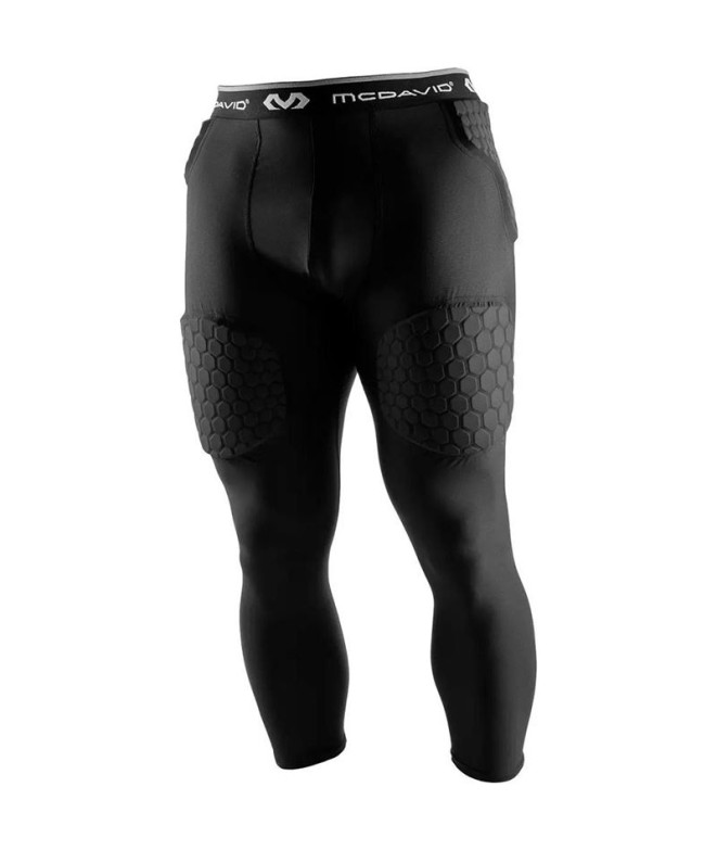 Collants MC David Hex Thudd 5-Pad 3/4 Noir Homme