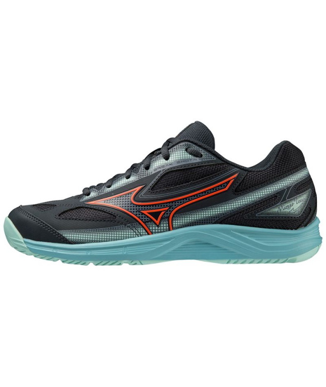 Chaussures Tennis Mizuno de Break Shot 4 AC Blue Homme