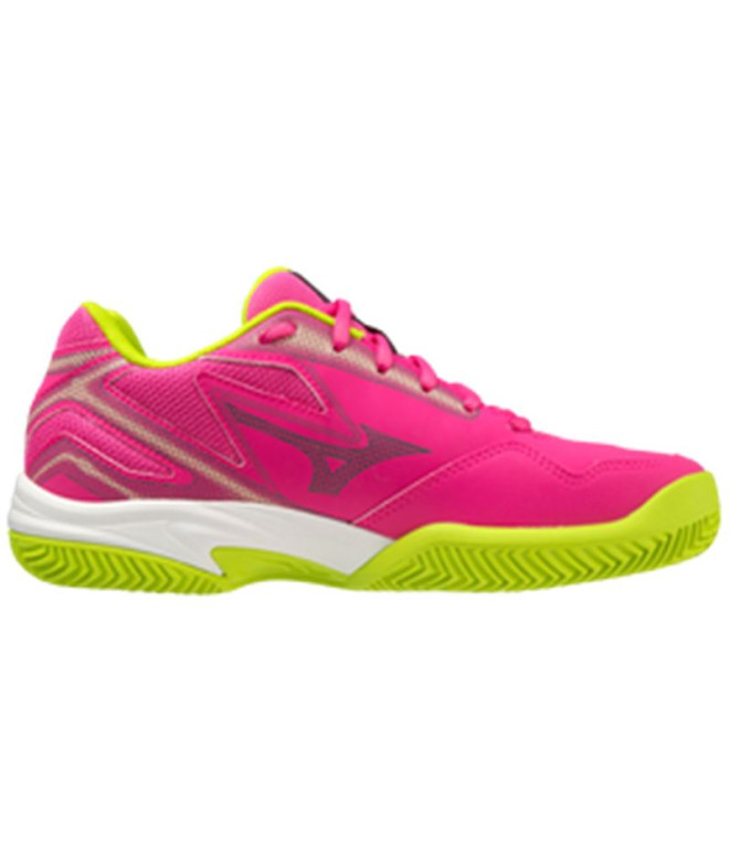 Chaussures Pádel Mizuno de Break Shot 4 Padel Fuchsia Femme