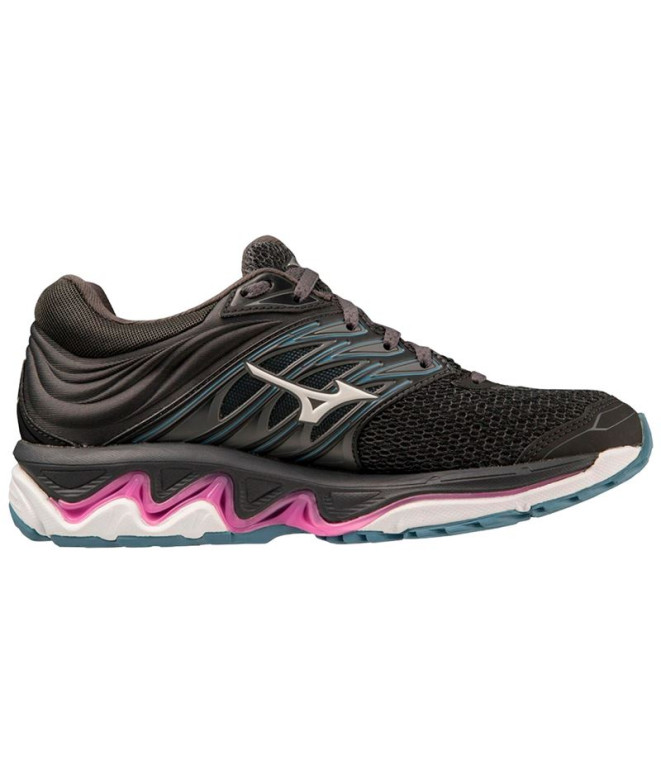 Sapatilhas Running Mizuno do Wave Paradox 5 Preto Mulher