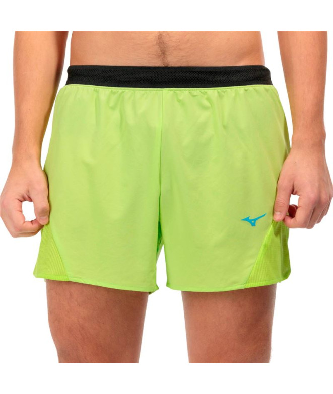 Pantallón de Running Mizuno Aero 4.5 Hombre Lima