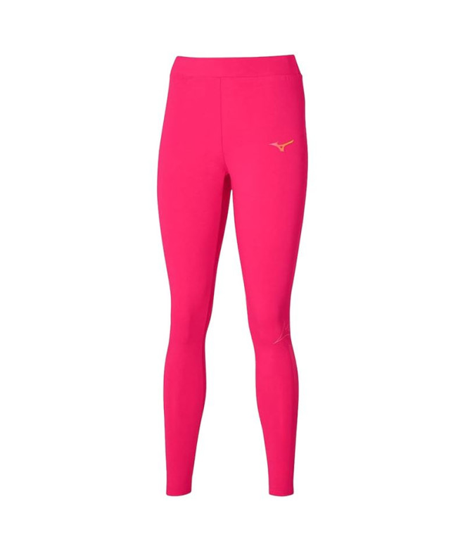 Collants Fitness Mizuno Leggings de Rosa femme