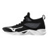 Sapatilhas Voleibol Mizuno da Wave Dimension Mid Black Unissex