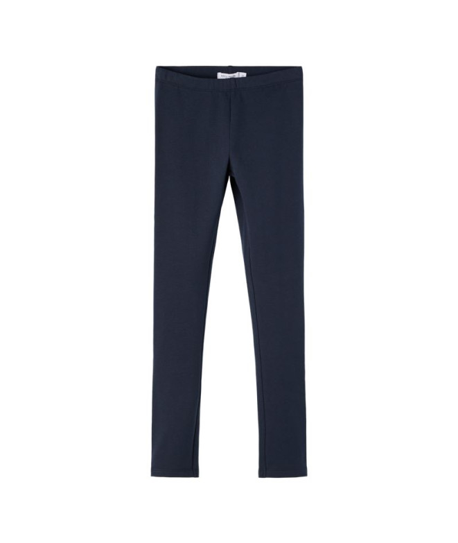 Pantalons Legging Fille Name It Nkfdavina Solid Swe Bru N Noos Dark Sapphire