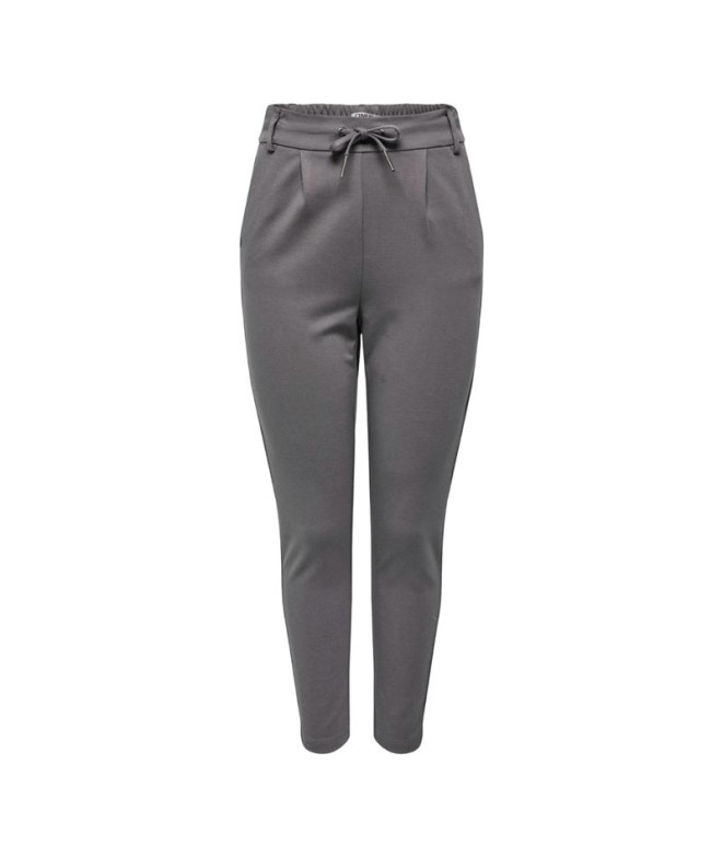 Pantalon Only poptrash Life Easy Col Plum Kitten Femme