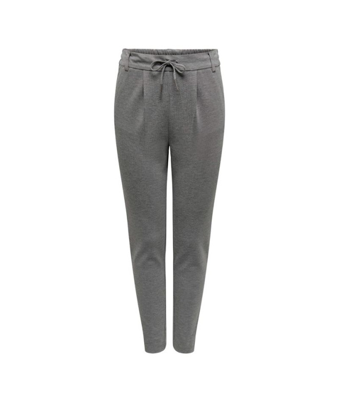 Pantalón Only poptrash Life Easy Col Medium Gris Mujer