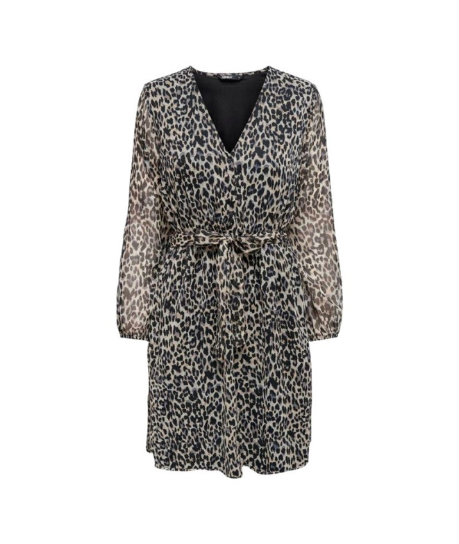 Vestido Only cera 3/4 Pumice Stone Mujer
