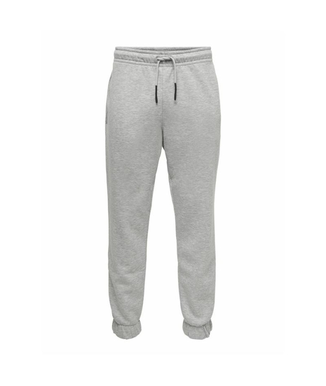 Calça Homem Only & Sons Onsceres Sweat Pants Noos Silver Lining