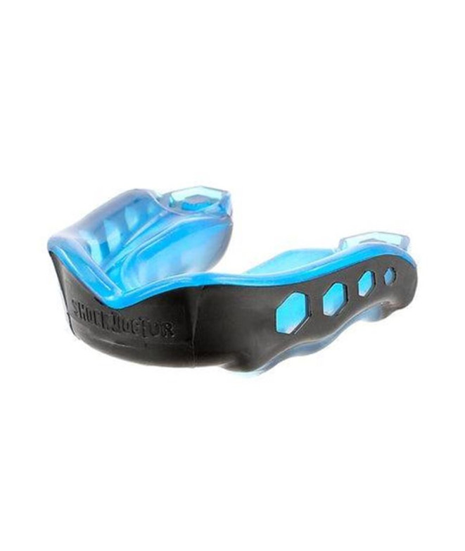 Protetor bucal Gel Shock Doctor Max Azul/Preto