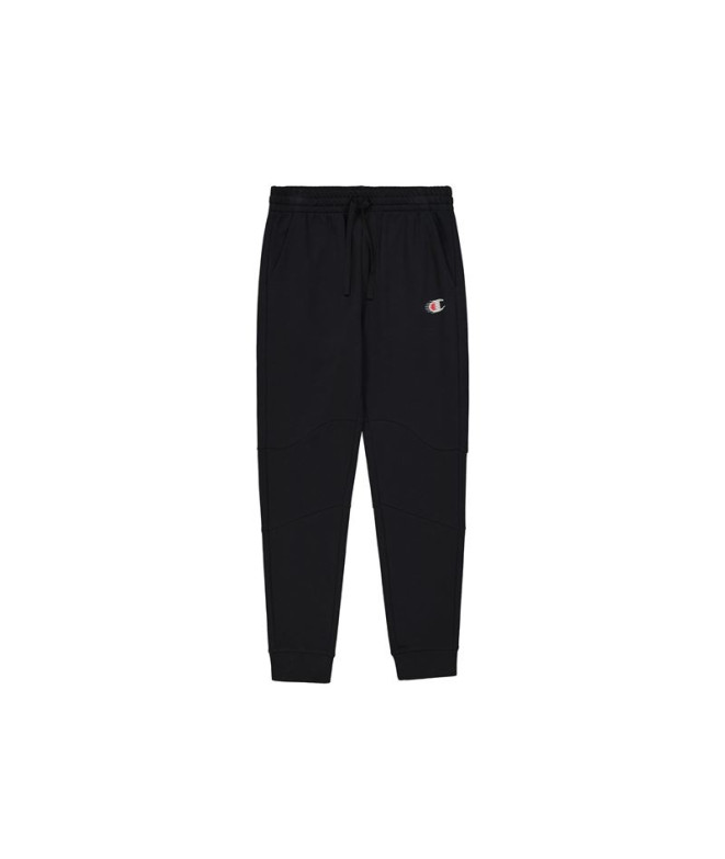 Pantalones Champion Rib Cuff Pants Hombre Negro