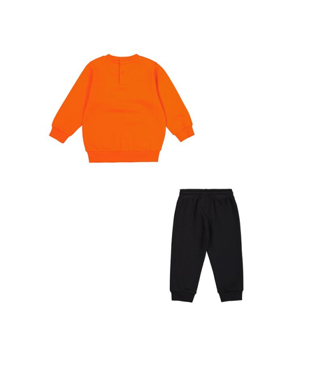 Chándal Champion Crewneck Suit Bebés Naranja/Negro