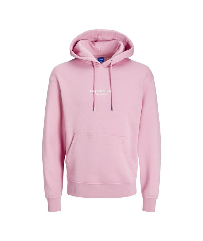 Sudadera Jack & Jones Jorvesterbro Hombre Pink Nectar