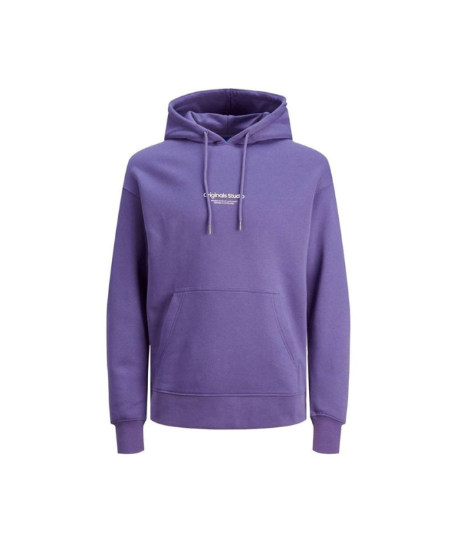 Sweat Jack and Jones Jorvesterbro Twilight Purple Homme