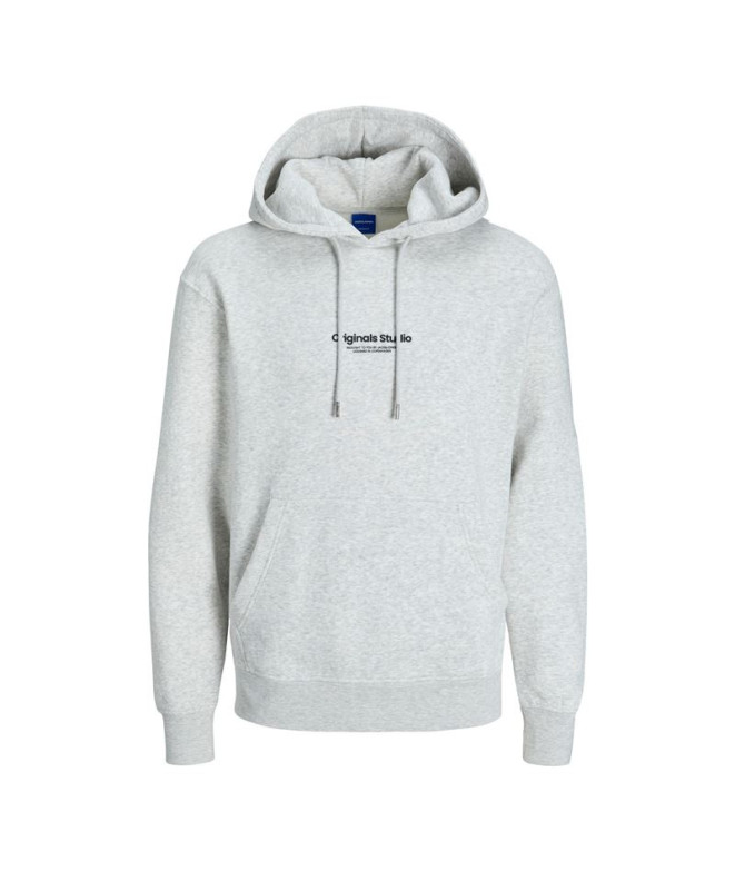 Moletom Jack and Jones Jorvesterbro Branco Melange Homem