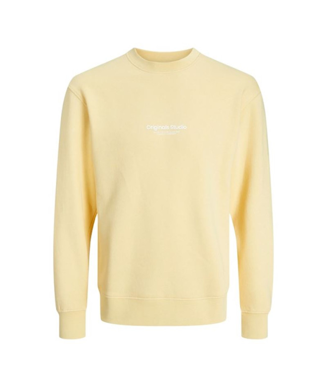 Sweat Jack and Jones Jorvesterbro Italian Straw Homme