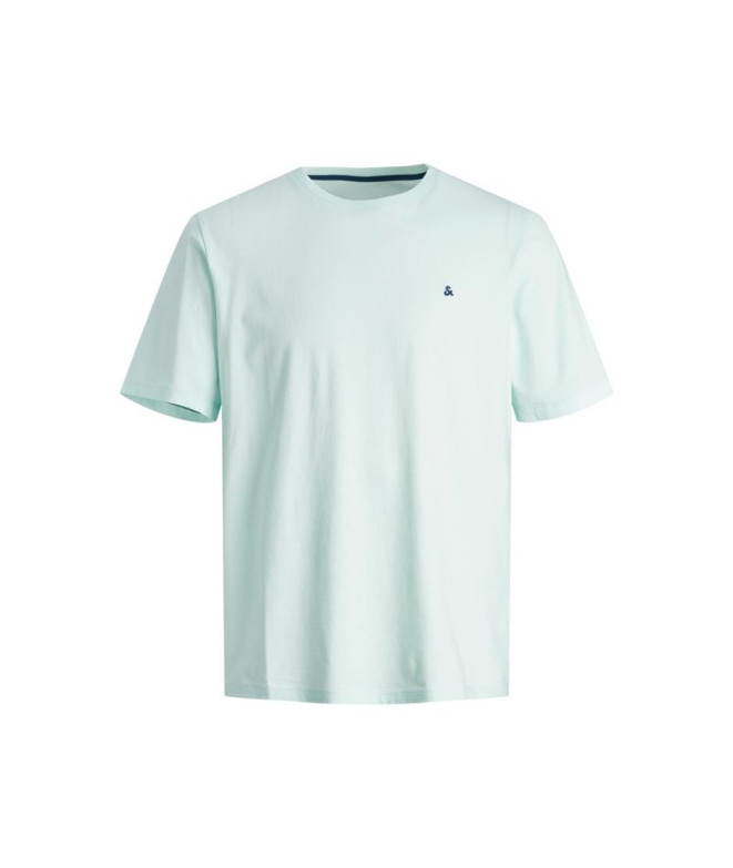 Camiseta Jack and Jones epaulos Crew Neck Soothing Sea Homem