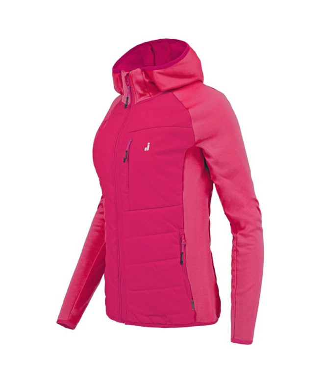 Anorack Joluvi Hybrid 2.0 Fuxia Mujer