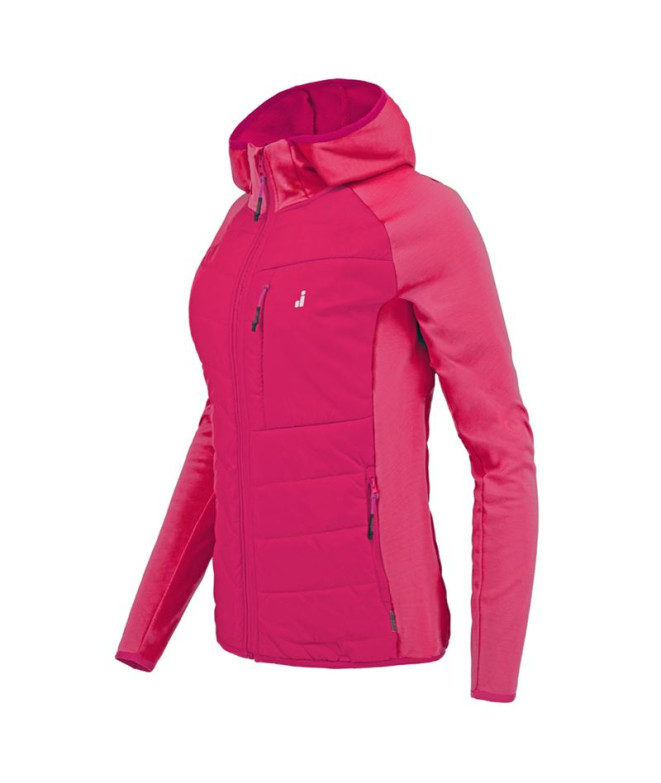 Joluvi Anorack Hybrid 2.0 Fuxia Femme