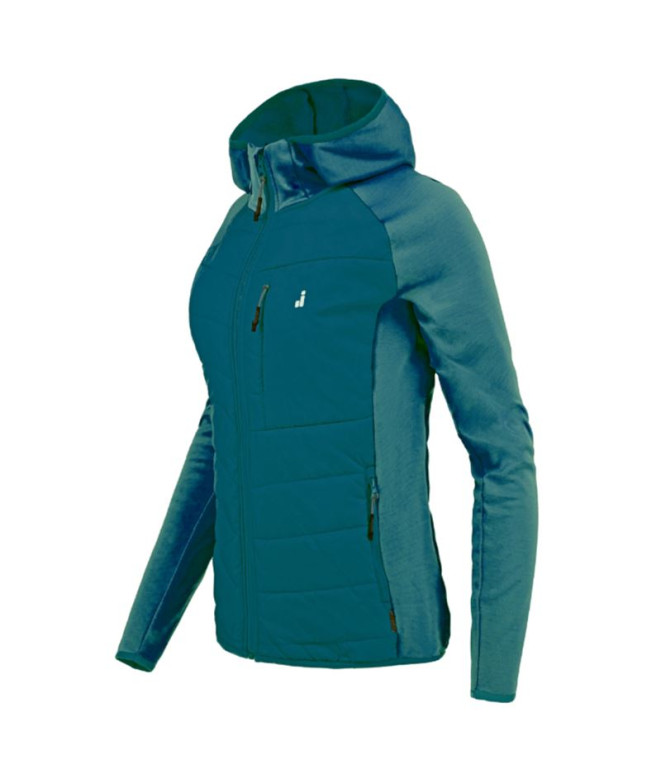 Anorack Joluvi Hybrid 2.0 Azul Cobalto Mujer