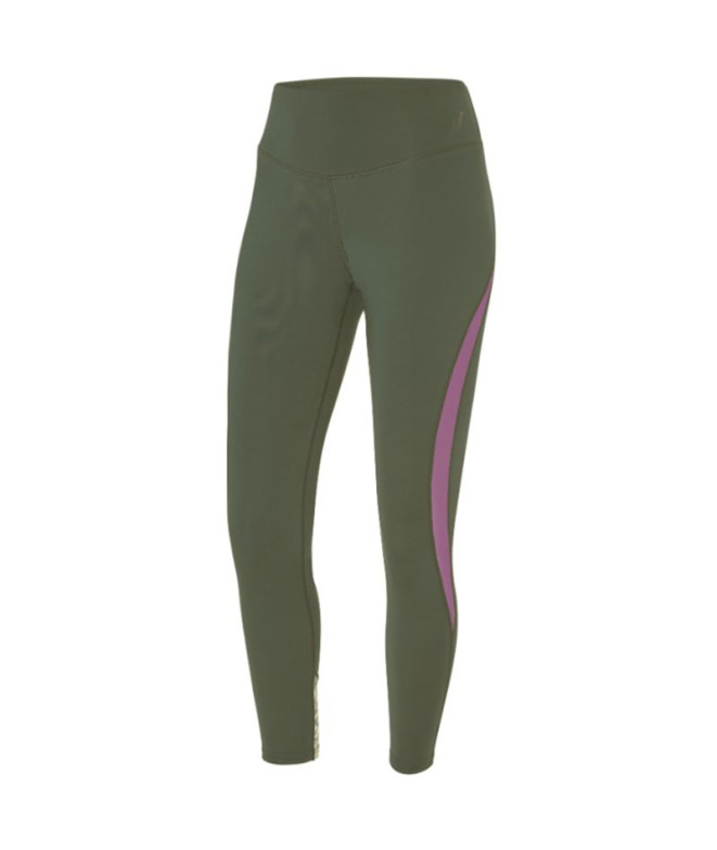 Pantalons Joluvi Femme Mavi Curve Vert olive /Violet