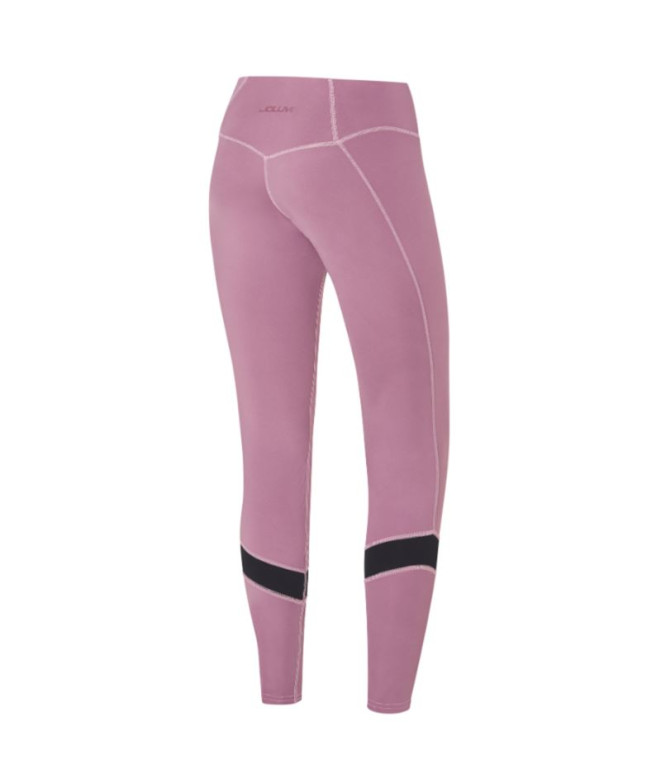 Pantalones Joluvi Mavi Line Mujer Ciruela /Negro