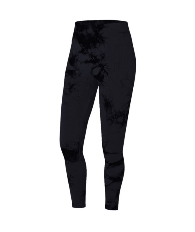 Pantalons Joluvi Legging Femme Tie Dye Noir/Anthracite