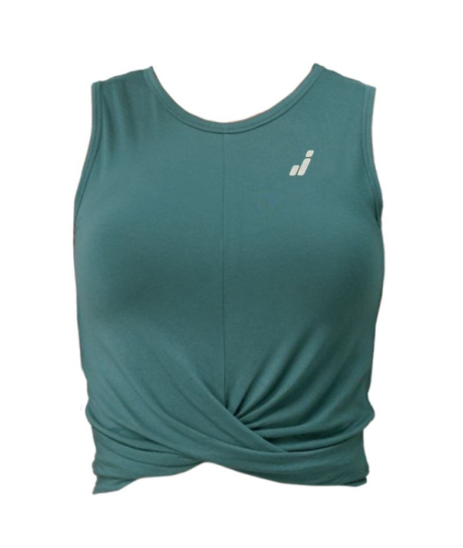 Camiseta Joluvi Knot Mujer Esmeralda