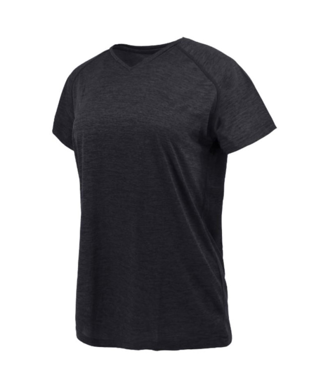 Camiseta Joluvi Mulher Vigor preto dividido