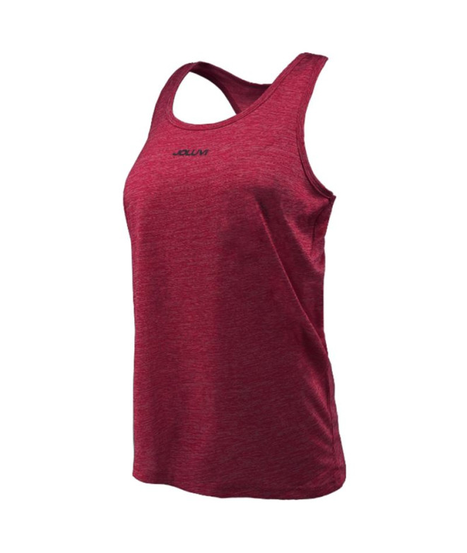 Camiseta Joluvi Split Tir Mujer Granate Vigore
