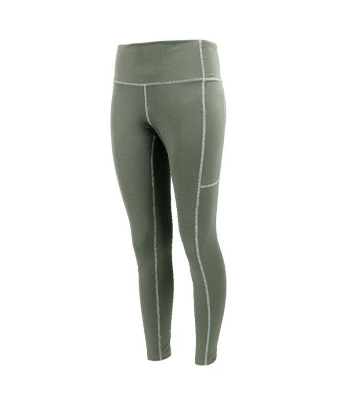 Calça Fitness Joluvi Mulher de Mavi Pocket Verde azeitona