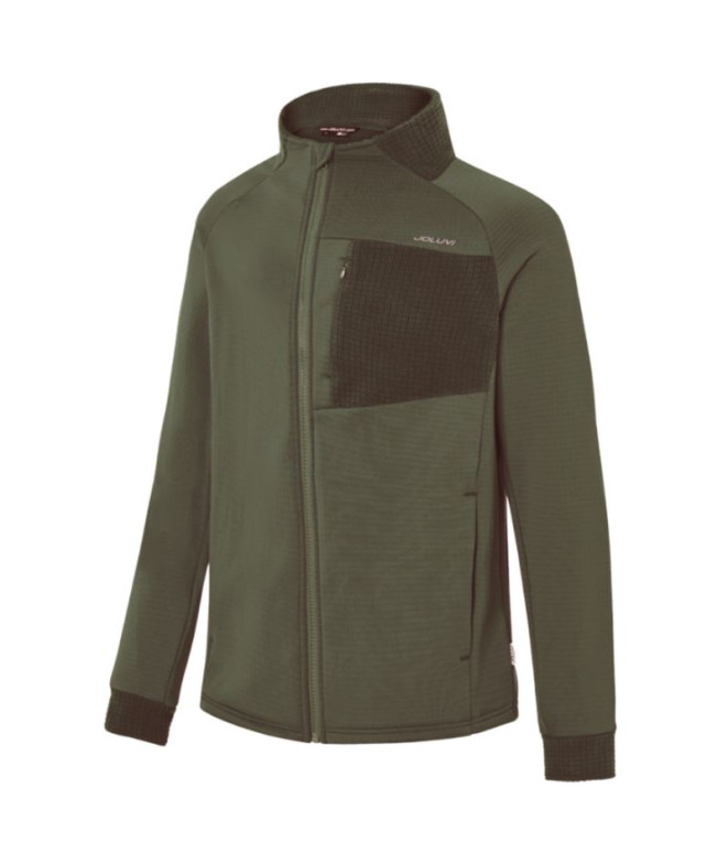 Manteau Joluvi Femme Second Burney Vert olive / Vert olive