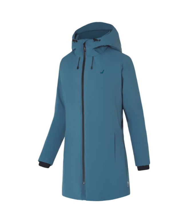 Chaqueta de Montaña Joluvi Heat Stormy Mujer Azul Egeo /Negro