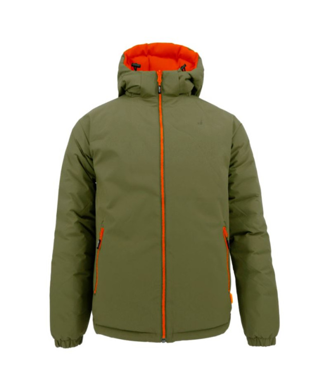 Chaqueta de Montaña Joluvi Heat Dipa Verde Caza Naranja