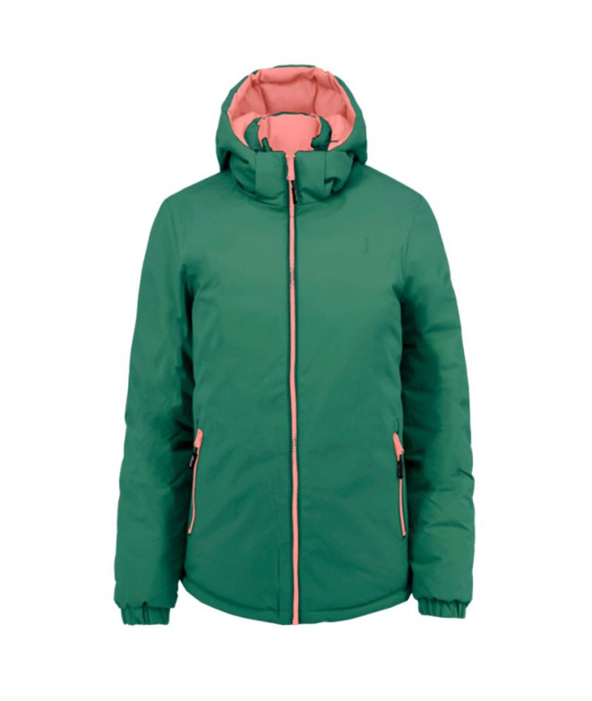 Chaqueta de Montaña Joluvi Heat Dipa Mujer Verde Palido Rosa