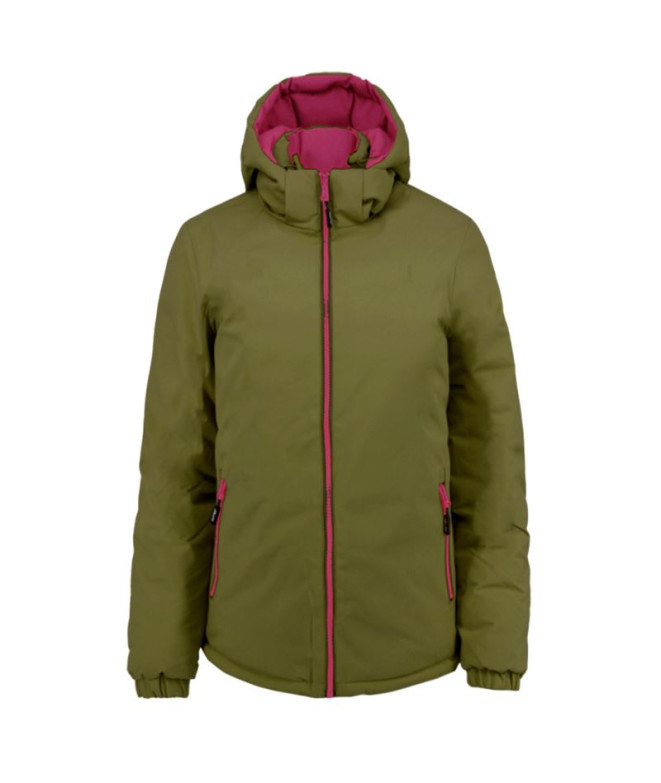 Chaqueta Joluvi Heat Dipa Verde Bosque /Verde Palido Mujer