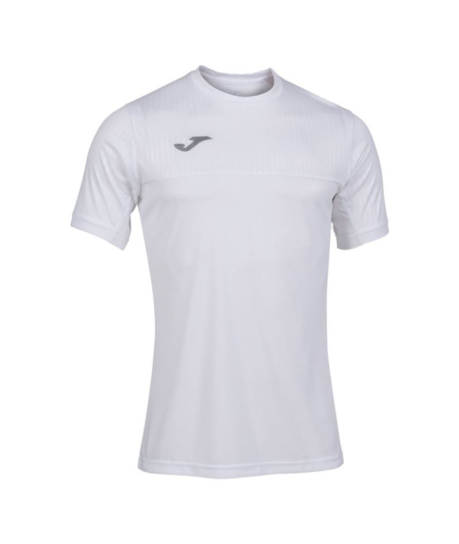 Camiseta de Tenis Joma Montreal Manga Corta Hombre/Niño Blanco