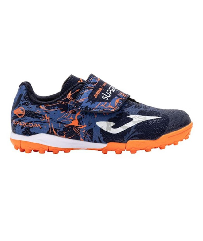 Botas de Fútbol Joma Super Copa 24 Infantil Marino