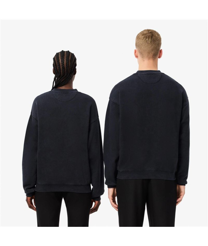 Sweat Lacoste Sweatshirt bleu marine