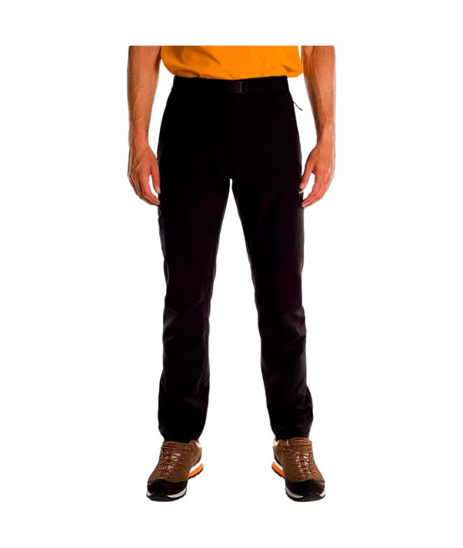 Pantalones Trangoworld Largo Orniz Hombre Negro